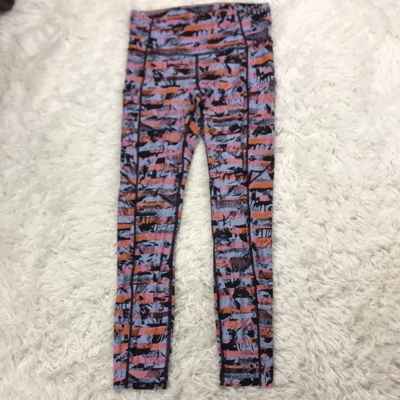 Lululemon Fast & Free 7/8 Tight II *Nulux 25" Inversion Multi - Picture 2 of 10